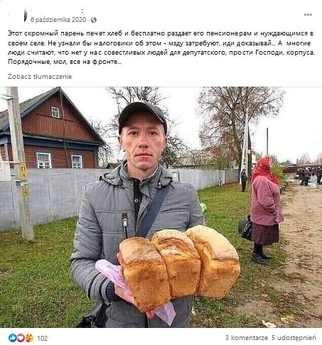 Analizowany obrazek w poście po rosyjsku.