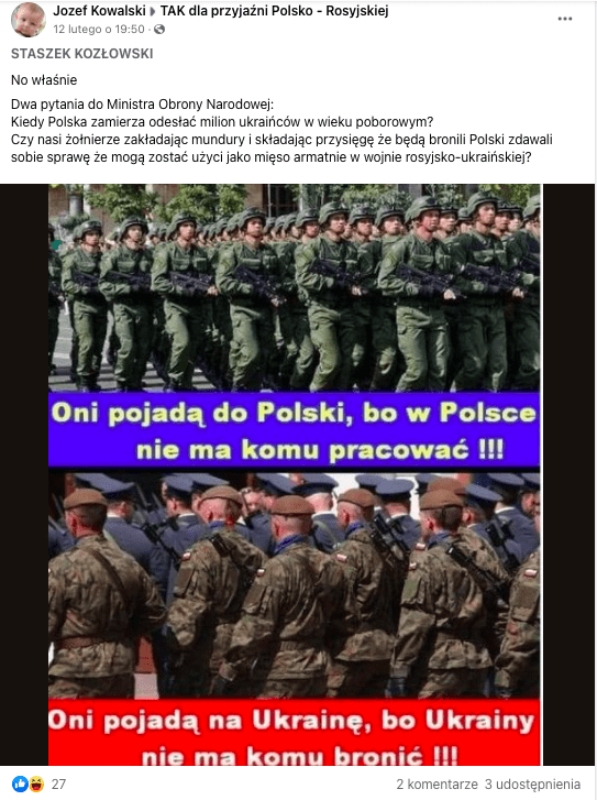 Źródło:www.facebook.com