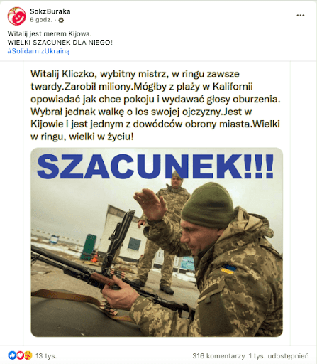 Witalij Kliczko podczas ćwiczeń w 2021 roku