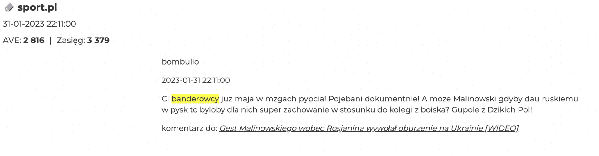 Zrzut ekranu z Platformy IMM