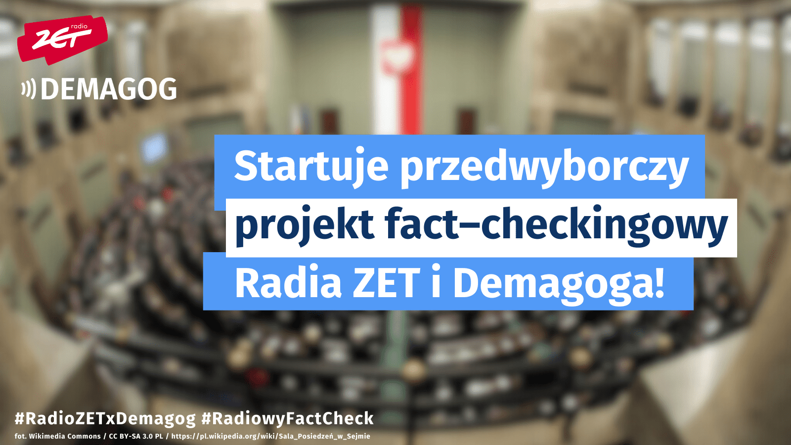 Łączymy siły z Radiem ZET przed wyborami. Będziemy sprawdzać wypowiedzi polityków