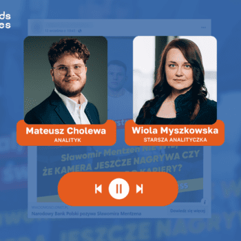 Wiola Myszkowska i Mateusz Cholewa. Prasówka z dezinformacji.