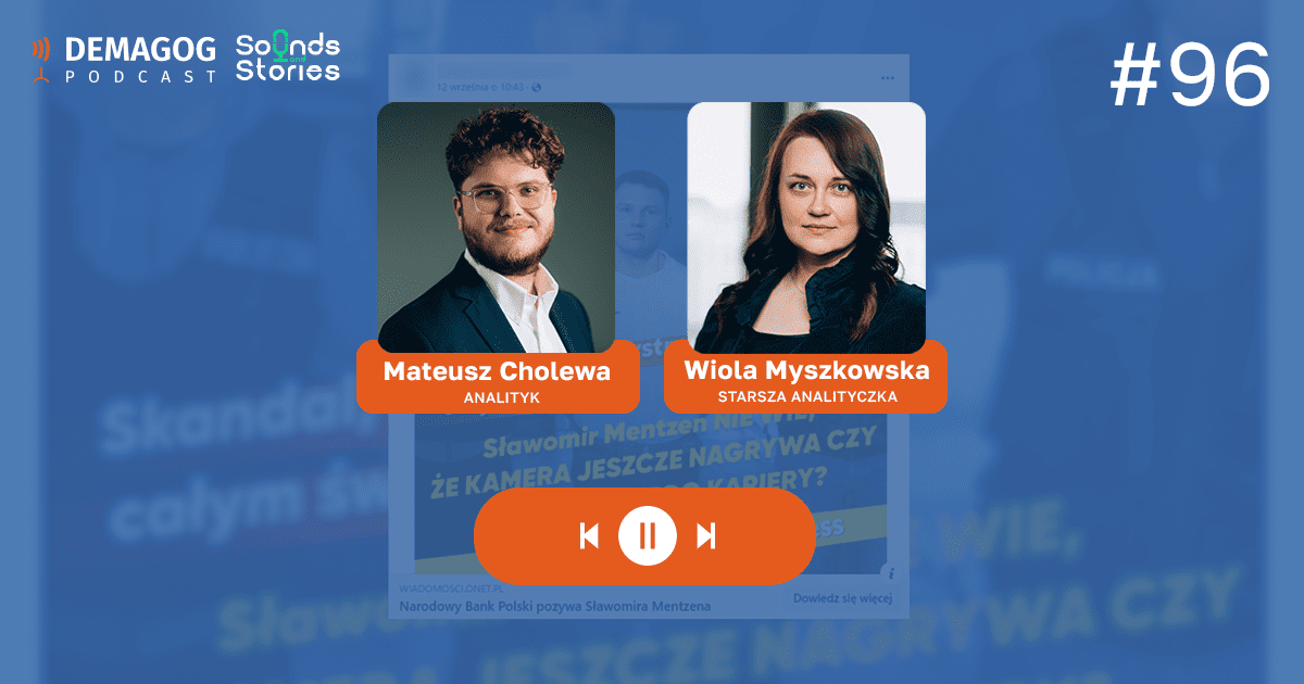 Wiola Myszkowska i Mateusz Cholewa. Prasówka z dezinformacji.