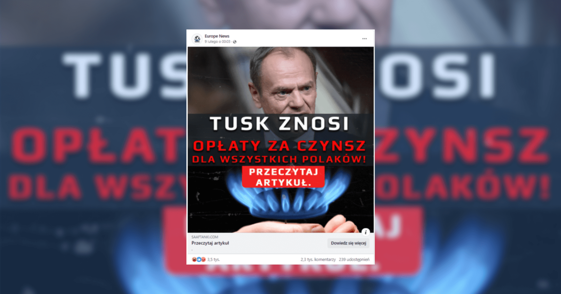 fot. Facebook / Modyfikacje: Demagog