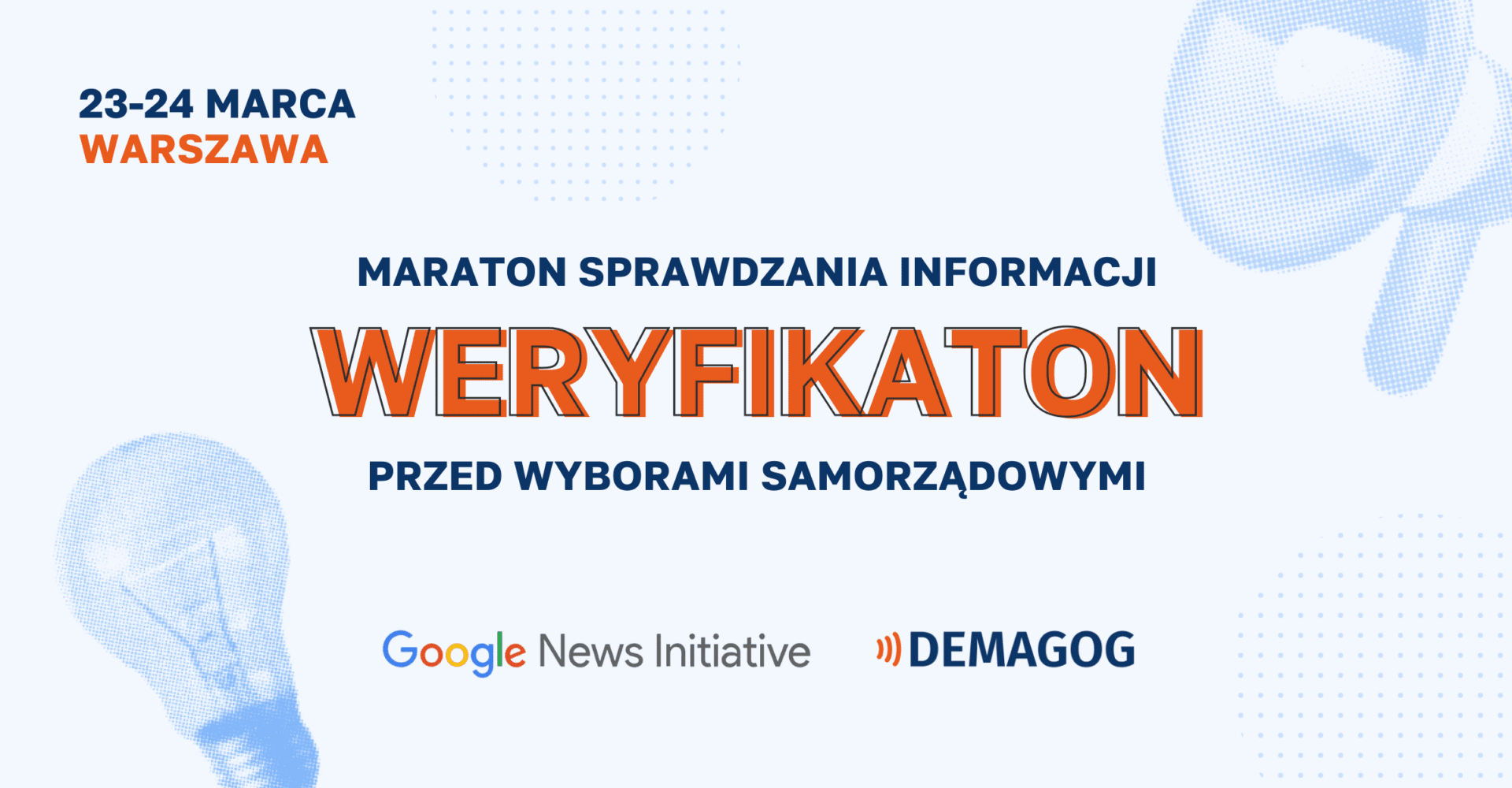 Weź udział w Weryfikatonie! Sprawdzaj informacje przed wyborami samorządowymi