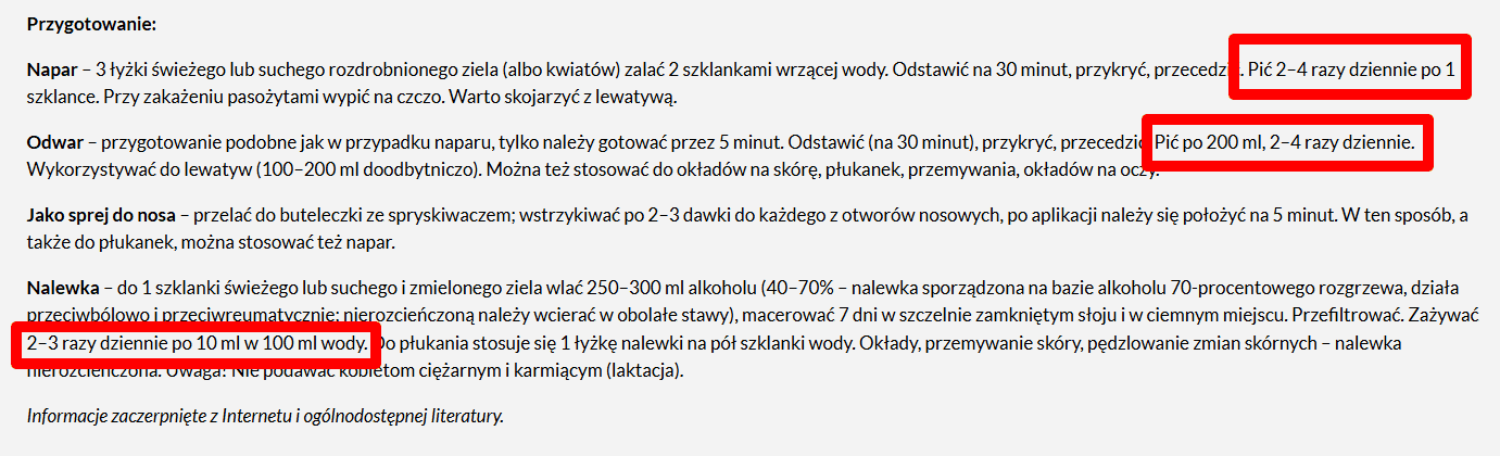 Wrotycz na stronie ZBL i zalecenia dot. jego stosowania.